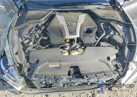 2018 Infiniti Q50 3.0T Luxe из США, поврежденный, VIN JN1EV7APXJM356156